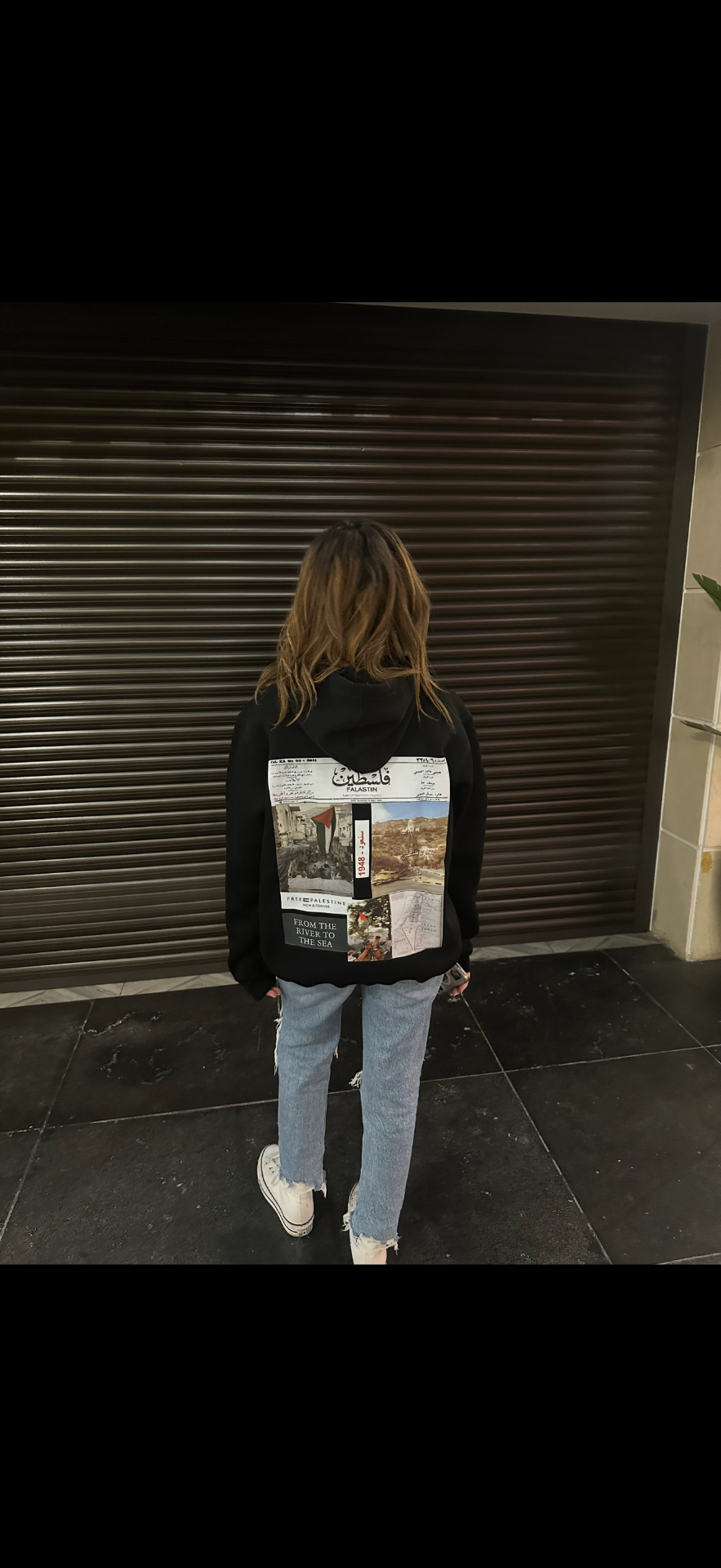 SAIDAM Palestinian streetwear piece
